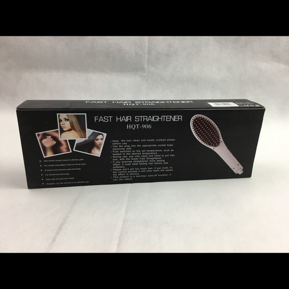 💁🏻♀️NIB Hair Straightener Brush(online $28.49)
ONLY 5 white left!!!!! - Picture 9 of 9